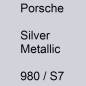 Preview: Porsche, Silver Metallic, 980 / S7.